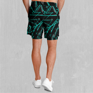 Electrostatic Men's 2 in 1 Shorts