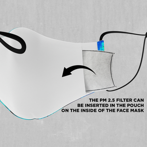 Enigma Sea Face Mask - Azimuth Clothing