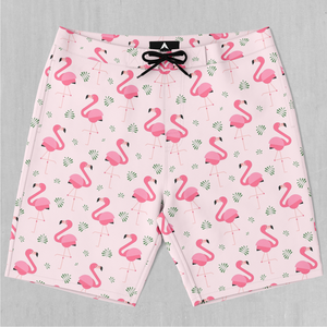 Flamingo Board Shorts