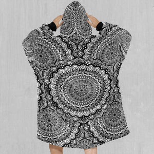 Floral Mandala Blanket Hoodie