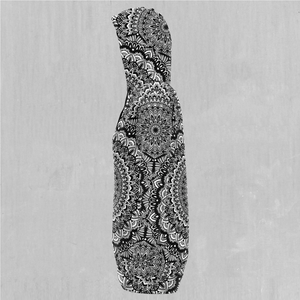 Floral Mandala Hoodie Dress