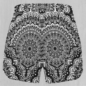 Floral Mandala Women's Shorts