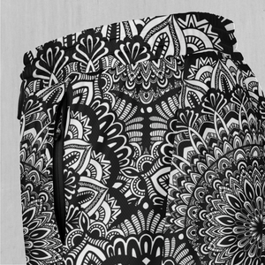 Floral Mandala Men's 2 in 1 Shorts