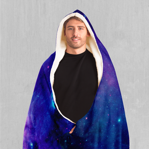 Frost Nebula Hooded Blanket
