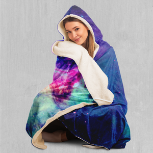 Frost Nebula Hooded Blanket