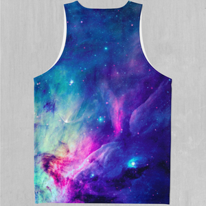 Frost Nebula Men's Tank Top - Azimuth Clothing