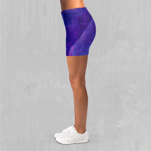 Frost Nebula Yoga Shorts