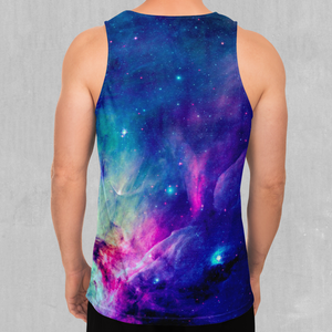 Frost Nebula Men's Tank Top - Azimuth Clothing