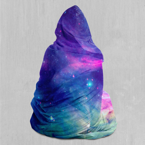 Frost Nebula Hooded Blanket