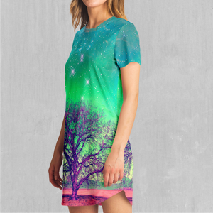 Galactic Essence T-Shirt Dress