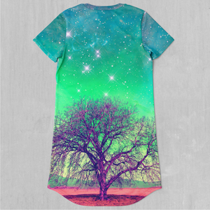 Galactic Essence T-Shirt Dress