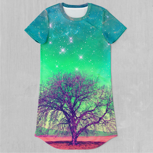 Galactic Essence T-Shirt Dress