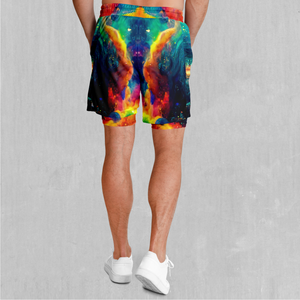 Galactic Eye Men's 2 in 1 Shorts