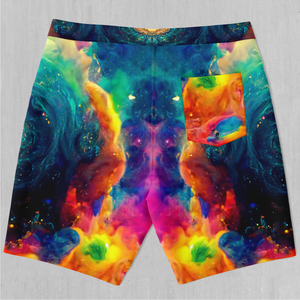 Galactic Eye Board Shorts