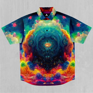 Galactic Eye Button Down Shirt