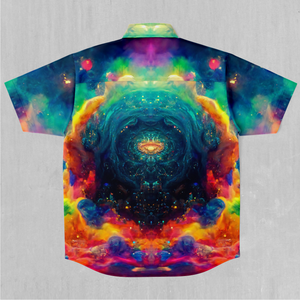 Galactic Eye Button Down Shirt