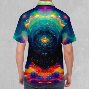 Galactic Eye Button Down Shirt
