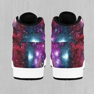 Galaxies Collide High Top Sneakers