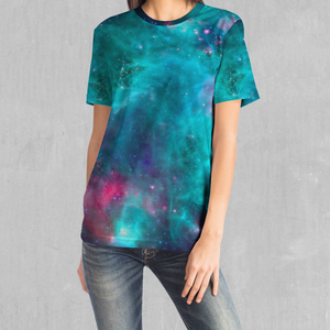 Galaxy Aurora Tee - Azimuth Clothing