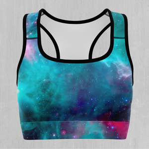 Galaxy Aurora Sports Bra