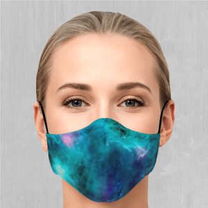 Galaxy Aurora Face Mask - Azimuth Clothing