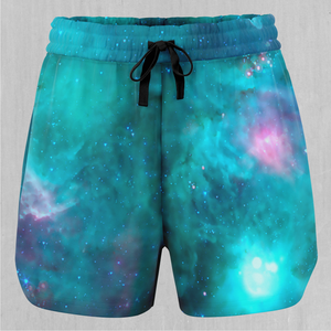 Galaxy Aurora Women's Shorts