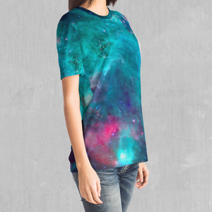 Galaxy Aurora Tee - Azimuth Clothing