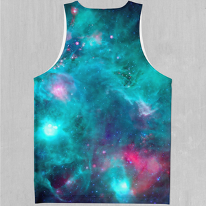Galaxy Aurora Men's Tank Top - Azimuth Clothing