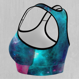 Galaxy Aurora Sports Bra
