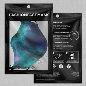 Galaxy Aurora Face Mask - Azimuth Clothing