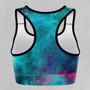 Galaxy Aurora Sports Bra
