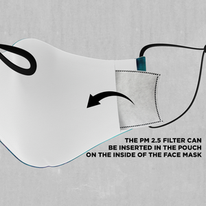 Galaxy Aurora Face Mask - Azimuth Clothing