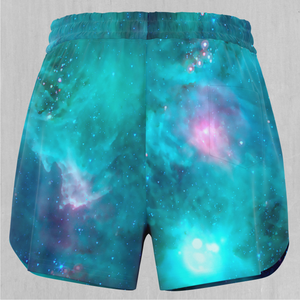 Galaxy Aurora Women's Shorts