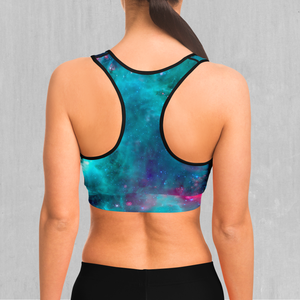 Galaxy Aurora Sports Bra