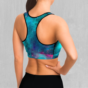 Galaxy Aurora Sports Bra