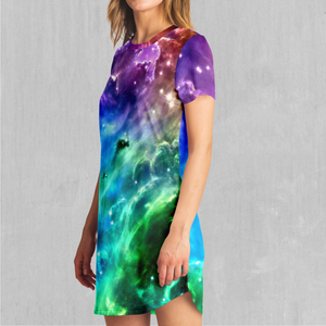 Galaxy Slam T-Shirt Dress