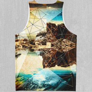 Geometric Shores Men's Tank Top