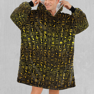 Hieroglyphics Blanket Hoodie