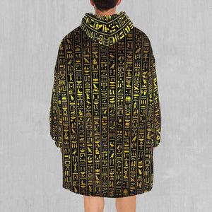 Hieroglyphics Blanket Hoodie