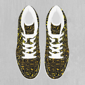 Hieroglyphics High Top Sneakers