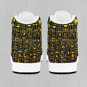Hieroglyphics High Top Sneakers