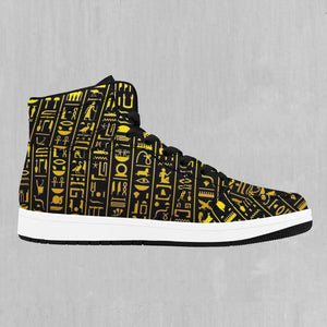 Hieroglyphics High Top Sneakers