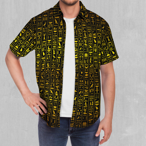 Hieroglyphics Button Down Shirt
