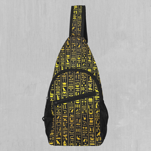 Hieroglyphics Sling Bag