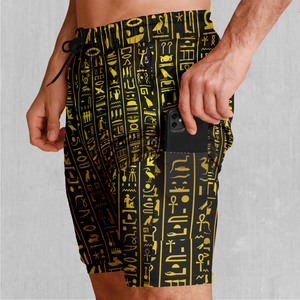Hieroglyphics Men's 2 in 1 Shorts