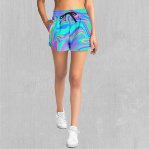 Holographic Women's Shorts