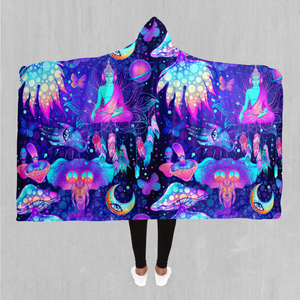 Psycho Luminescence Hooded Blanket