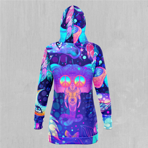 Psycho Luminescence Hoodie Dress