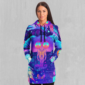 Psycho Luminescence Hoodie Dress