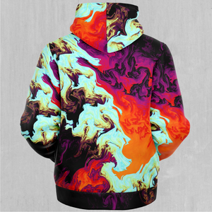 Lava Bath Sherpa Hoodie